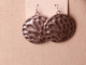 SILVER ROUNDS EARRINGS - $10.00